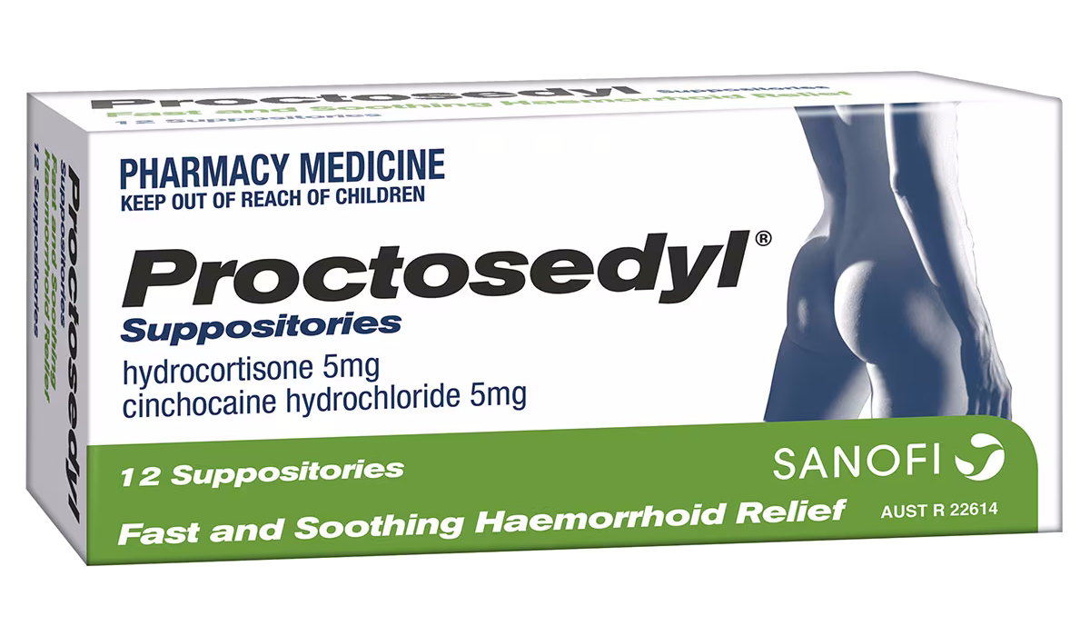 Proctosedyl Suppositories